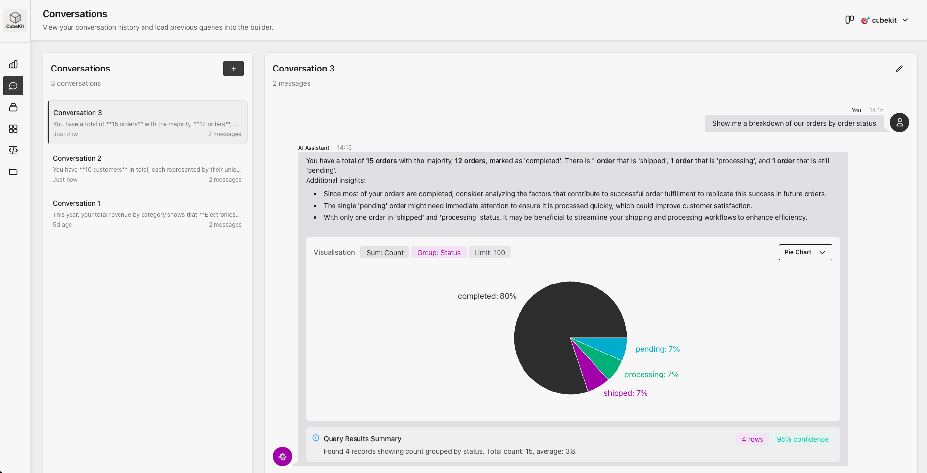 AI Chat Bot Interface
